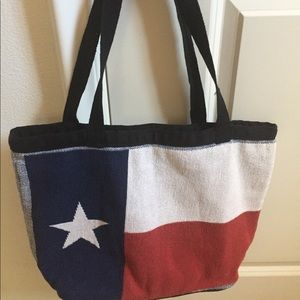 Texas flag tote